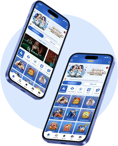 Điện thoại hiển thị giao diện game mượt mà, tốc độ tải nhanh chóng của KV888